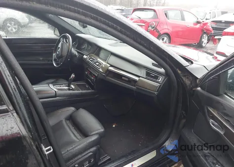 2013 BMW 750Li from USA, damaged, VIN WBAYE8C53DD133504